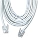 Electronics : GE TL96192 Phone Line Cord (15 ft, White, 4-conductor)