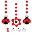 Lady Bug Fancy Customizable Hanging Cutouts