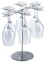 Screwpull Stainless-Steel Wine-Glass Drying Rack (6-Glass)