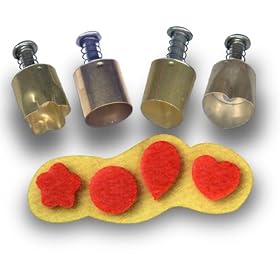Plunger Style Cutters Can be Used to Cut Out Shapes From Clay, Dough and Other Materials... by Kemper Tool Co