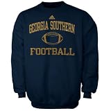 adidas Georgia Southern Eagles Navy Blue Collegiate Crew Sweatshirt