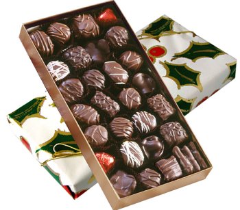 Helen Grace Chocolates, Assorted Dark Chocolates, Gift Box by Helen Grace Chocolates