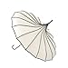 Topwedding 35'' Nylon Pagoda Parasol Bridal Umbrella,Ivory