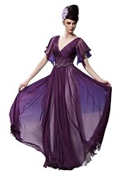 A-line V-neck Cocktail Floor Length Sleeveless Applique Beaded Homecoming Dress/Pageant Dress/Prom Dress/Party Dress/Wedding Dress 