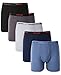 Dimore® Men's Classic Cotton Stretch Underwear Boxer Briefs Shorts Underwear 5-Pack