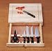 Wood Cutting Boardwith Knife Set - Style 34248