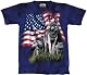 Discount  Wolf Flag T-shirt 100% Cotton ADULTS Short Sleeve Shirt Unparalleled