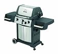 Broil King Model 986574 Signet 70 Liquid Propane 44,000 BTU Gas Grill with Rear Rotisserie Burner