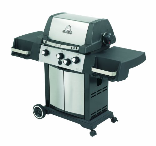 Broil King Model 986577 Signet 70 Natural Gas 44,000 BTU Gas Grill with Rear Rotisserie Burner