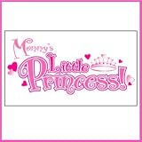 Mommys Little Princess Iron-On Decal