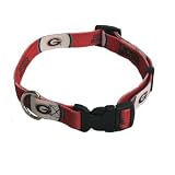 University of Georgia Bulldogs Medium Adjustable Collar (14'-20' 3/4' Wide)