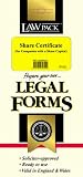 Review Lawpack Publishing Ltd  / Share Certificate: For Companies with a Share Capital (Form Pack)