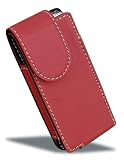 Covertec SX131 02 Luxury Leather Flip Case for the iPod Nano - Red
