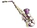 415BUK547YL. SL75  Cecilio Purple Lacquer Body and Gold Plated Keys Alto Saxophone Kit