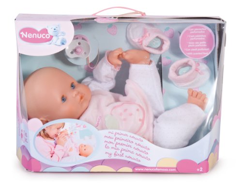 Imagen 2 de Famosa Nenuco Mi Primer Nenuco - Muñeco bebé blandito con oso de peluche