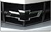 Front Bowtie Overlay Decal - 2010-2013 Camaro - (Color: Black with Red Outline)