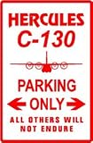 C-130 HERCULES PARKING military transport NEW