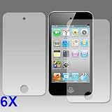 6 Packs New Clear Screen Protector for iPod Touch 4th Gen. 8GB, 32GB, 64GB