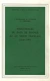 Mercuriales du pays de France et du Vexin français, 1640-1792