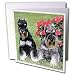   - Dogs Schnauzer - Schnauzer - Greeting Cards-12 Greeting Cards with envelopes