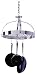 Enclume PR2wg-CH Dutch Crown with Grid Premier Ceiling Rack, Chrome