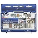 Dremel 687-01 52-Piece General Purpose Rotary Tool Accessory Kit  With Case
