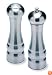 Olde Thompson 7 1/2-Inch Metal Peppermill and Salt Shaker Set