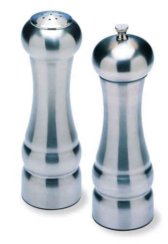 Olde Thompson 7 1/2-Inch Metal Peppermill and 