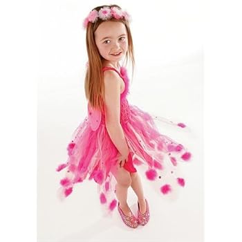 Fairy Glam - DR/1008/06/02 - Déguisement - Wild Fairy Dress - Fushia - 6 ans