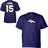 Reebok Denver Broncos Tim Tebow Name & Number T-Shirt