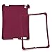 BUILT Apple iPad or iPad 2 Ergonomic Hard-Shell Case, Raspberry