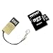 8GB Patriot microSDHC Memory Card + USB Reader (Metal Shell) + SD Adapter for use with HTC EVO 4G / Desire S / Wildfire S / HD2 / HD7 / Hero / Inspire 4G / Thunderbolt 4G Incredible 4G / Sensation 4G / ChaCha / MyTouch 3G Slide