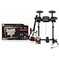 Guitar Hero 5 + guitare + batterie + micro