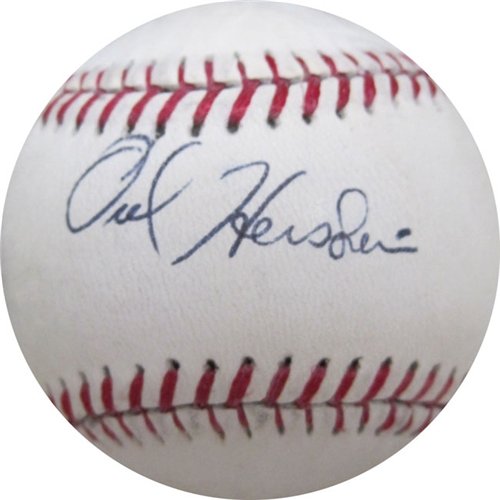 Orel Hershiser Autographed/Hand Signed Baseball