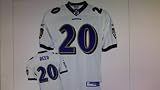 ED REED JERSEY WHITE BALTIMORE RAVENS AUTHENTIC sz 48-60