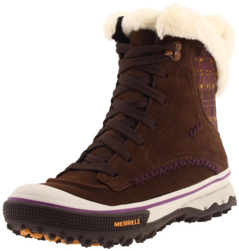 Merrell PIXIE LACE WATERPROOF J68584, Damen Stiefel, Braun (BRACKEN), EU 42