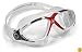 Aqua Sphere Vista Swim Mask, White/Red, Clear