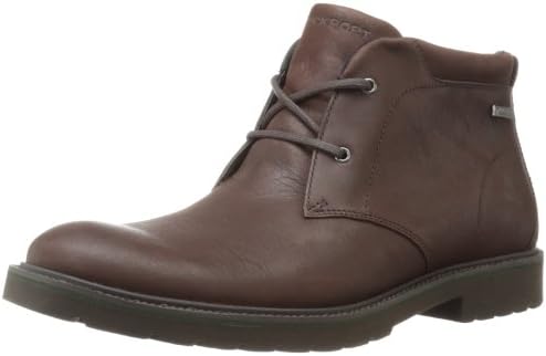 Rockport Men's Ledge Hill Water Proof Chukka Boot,Dark Brown,8 M US