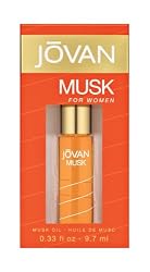 Jovan Musk By Jovan For Women. Perfume Oil 0.33 Oz