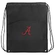 University of Alabama Backpack Bag Drawstring Black Cinch Alabama Crimson Tide Draw String Back Pack - For Boys Girls Students or Adults