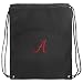 University of Alabama Drawstring Bag Cinch Alabama Crimson Tide Draw String Back Pack - For Boys Girls Students or Adults