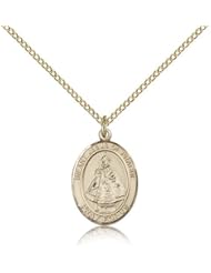 Free Engraving Included Medal-Gold Filled Infant of Prague Pendant 3/4" 8207GF--w/18" Chain w/Box Unusual & Specialty Children/Schools