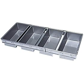 Bread Pan w  4 Loaf Capacity by SHOPZEUS