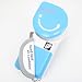 GSI Quality Mini Handheld Air Conditioner Cooling Fan, Powered By Batteries Or USB - For Sports, Hiking, Camping, Airplanes, Etc. - Blue