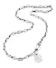 Simmons Jewelry Co. Stainless Steel Mini Razor-Link Chain