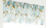 Scribbles Blue Valance