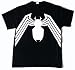 Search : Marvel Venom Logo Spider-man Black T-shirt