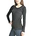 Angelina Women's Fleece Lined Long Sleeve Thermal Top