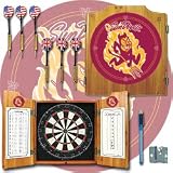 Arizona State University Dart Cabinet with Darts and Board