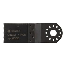 Bosch OSC112 1 1/2 Inch by 1 5/8 Inch HCS Plunge Cut Blade Bosch OSC112 1-1/2-Inch by 1-5/8-Inch HCS Plunge Cut Blade